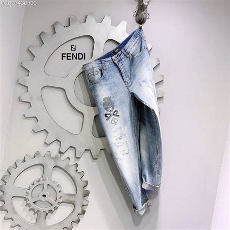 fendi jeans fiori pelle|fendi shirts.